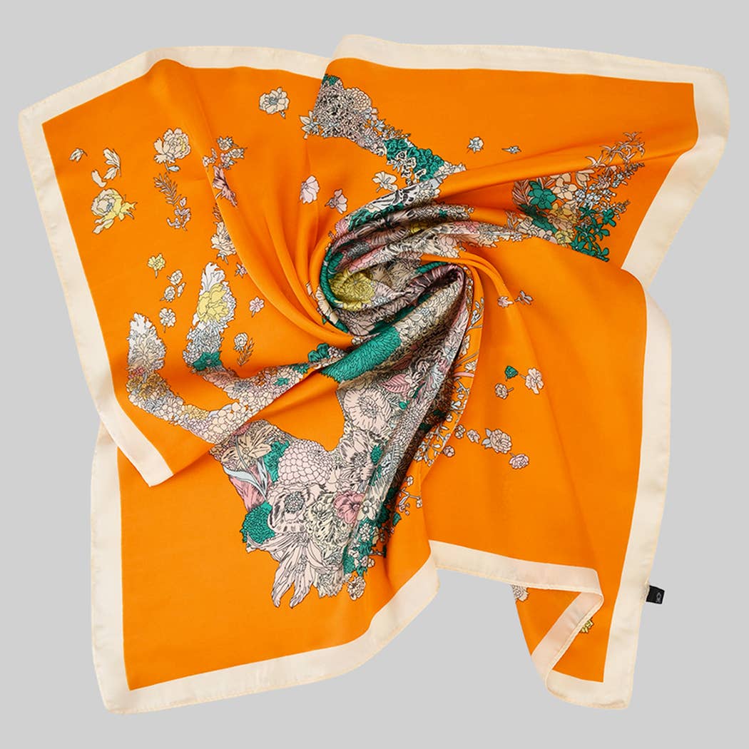 Floral horse scarf